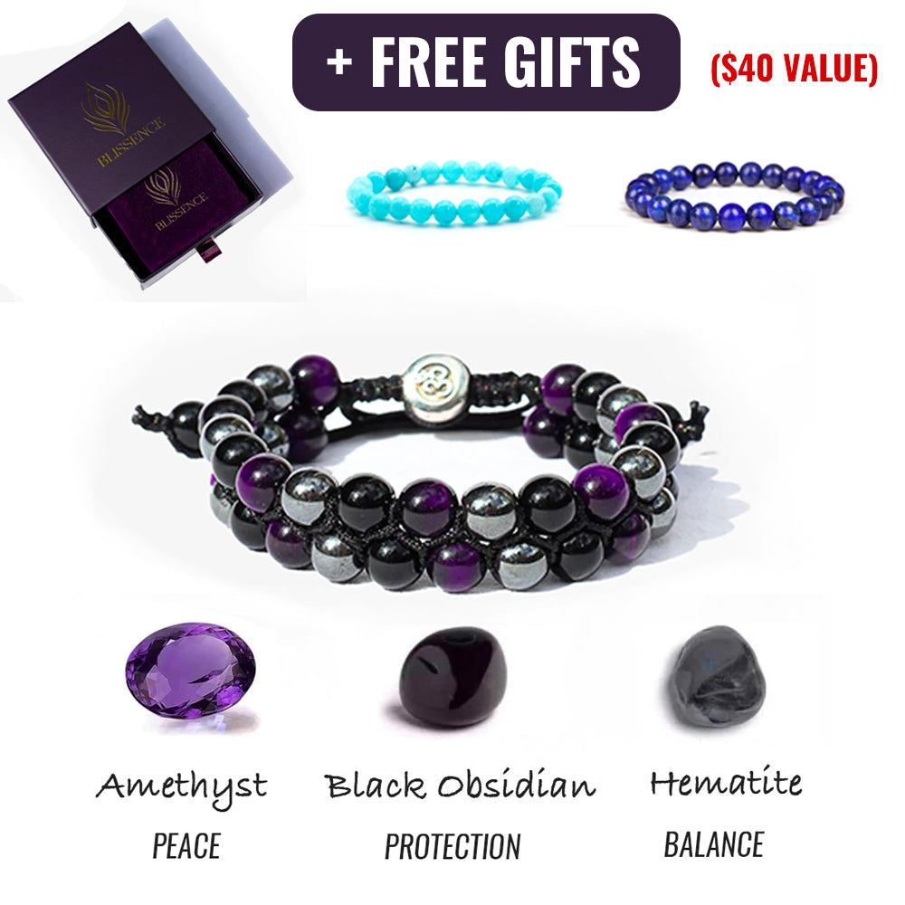 Triple Protection Peace Bracelet